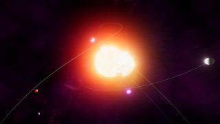 Multiplatform – Cosmic Simulation – star collision – Science and Industry